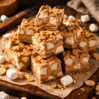 Peanut Butter Marshmallow Fudge Candy