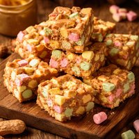 Peanut Butter Marshmallow Squares
