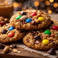 Peanut Butter Monster Cookies