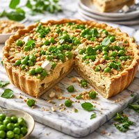 Peanut Butter Peas Pie