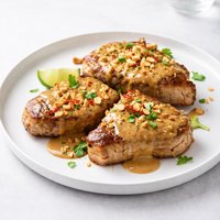 Peanut Butter Pork Chops
