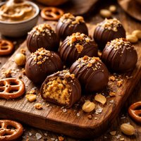 Peanut Butter Pretzel Truffles