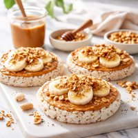 Peanut Butter Rice Cakes