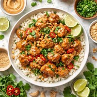 Peanut Butter Sesame Chicken