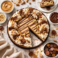 Peanut Butter Silk Cake