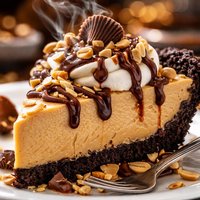 Peanut Butter Silk Pie