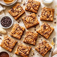 Peanut Butter Swirl Bars