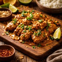 Peanut Chicken Thai Style