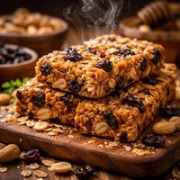 Peanut Raisin Granola Bars