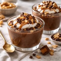 Peanutty Chocolate Pudding