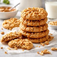 Peanutty Peanut Cookies