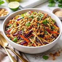Peanuty Asian Cole Slaw