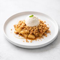 Pear Amaretti Crumble