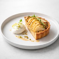 Pear and Ginger Brown Butter Tart