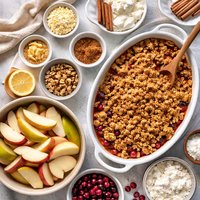 Pear Apple and Cranberry Crisp Barefoot Contessa Ina Garten