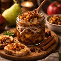 Pear Apple Chutney