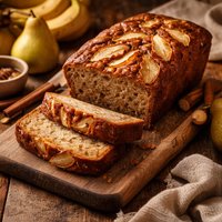 Pear Banana Bread