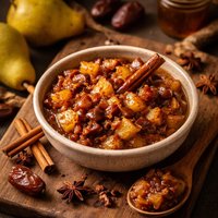 Pear Date Compote