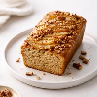 Pear Maple and Pecans Loaf