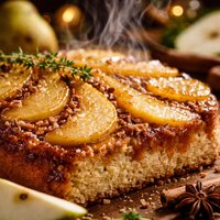 Pear Upside Down Cake