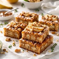 Pear Walnut Squares
