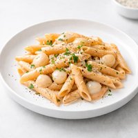 Pearl Onions Vodka Cream Sauce with Penne