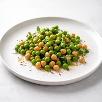 Peas Chickpeas and Cumin
