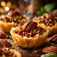 Pecan Baklava Cups
