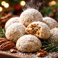 Pecan Balls Christmas Cookies