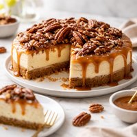 Pecan Caramel Cheesecake