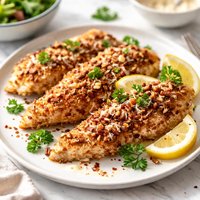 Pecan Coconut Crusted Fish