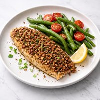 Pecan Crusted Trout South Beach Diet Phase1