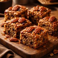 Pecan Fruitcake Squares or Any Nut You Prefer