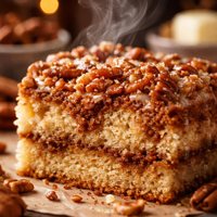 Pecan Streusel Cake