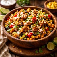 Pecos Chicken Cornbread Salad