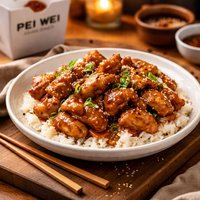 Pei Wei Asian Diner Caramel Chicken