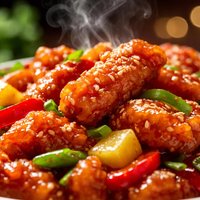 Peking Pork with Sweet and Sour Sauce