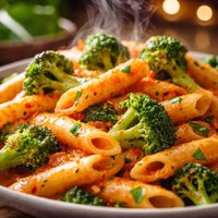 Penne a La Vodka with Broccoli