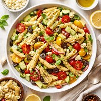 Penne Pasta and Artichoke Salad