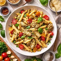 Penne with Artichoke Hearts