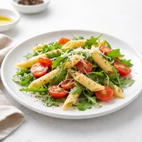 Penne with Arugula and Tomatoes