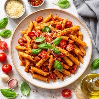 Penne with Spicy Red Sauce