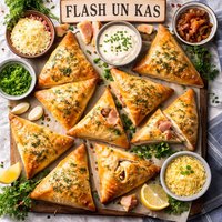 Pennsylvania Dutch Flash Un Kas Savory Filled Pastry Appetizers