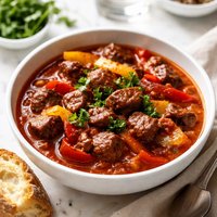 Pepper Beef Goulash
