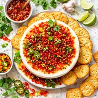 Pepper Jelly Cheesecake