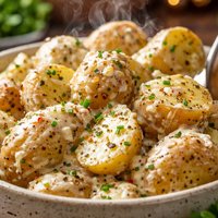 Peppered Boursin Potatoes