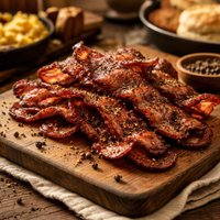 Peppered Breakfast Bacon