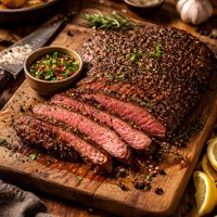 Peppered Flank Steak