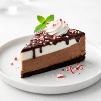 Peppermint Chocolate Cheesecake
