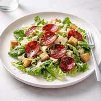 Pepperoni Caesar Salad